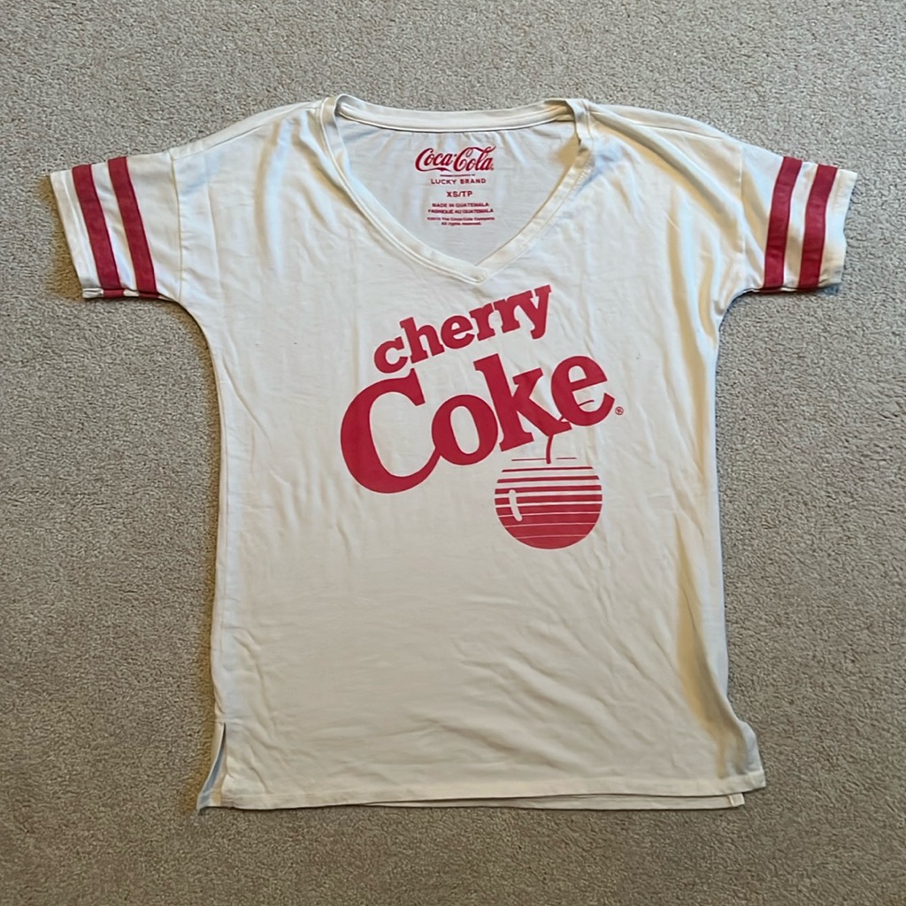 Lucky Brand CocaCola Cherry Coke Tee